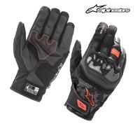 Alpinestars SMX-Z Drystar Short Waterproof Leather Motorcycle Gloves Sports