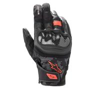 Alpinestars SMX-Z Drystar Short Waterproof Leather Motorcycle Gloves Sports