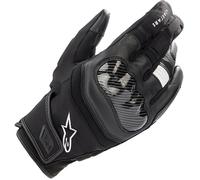 Alpinestars SMX Z Drystar Waterproof Motorbike Leather Gloves - Black