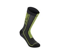 Alpinestars Socks - Summer Socks 22 Black Acid Yellow Large - 2020 2020