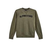 Alpinestars Men's Soph Crew Fleece Sweatshirt, Military, XX-Large
