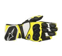 Alpinestars SP-1 V2 Motorcycle Gloves Black White Yellow Fluo
