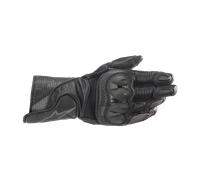Alpinestars SP-2 V3 Motorcycle Motorbike Leather Gloves - Black / Anthracite