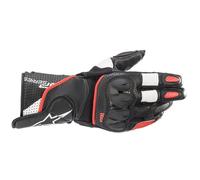 Alpinestars Motorcycle Gloves SP-2 V3 Leather Black White Bright Red