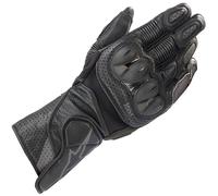 Alpinestars SP-2 V3 Motorcycle Motorbike Leather Gloves - Black / Anthracite