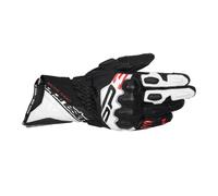 Alpinestars SP-3 Men’s Motorcycle Sport Gloves Black White Red Fluo
