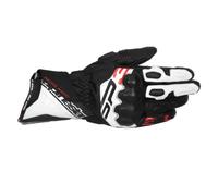 Alpinestars SP-3 Motorbike Motorcycle Gloves Black White Red FLO