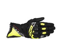 Alpinestars SP-3 Motorbike Motorcycle Gloves Black Yellow Fluo White