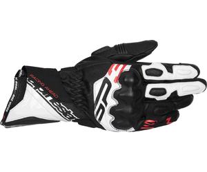 Alpinestars Sp-3 Motorcycle Gloves, black/white/neon red, size L