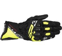 Alpinestars Sp-3 Motorcycle Gloves, black/white/neon yellow, size L