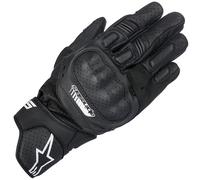 Alpinestars SP-5 Leather Gloves Motorcycle Motorbike - Black
