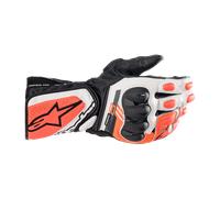 Alpinestars SP-8 Air V3 Motorcycle Gloves Black/White/Fluo RedXL Black,White,Fluo Red