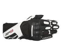Alpinestars SP-8 v2 Gloves Black/White XXL - Motorcycle Gloves