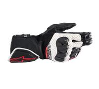 Alpinestars SP-8 V3 Air Motorcycle Gloves - Black/White/Bright Red