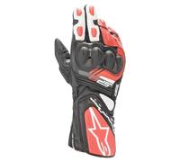 Alpinestars SP-8 V3 Motorcycle Gloves, black/white/red, size 2XL
