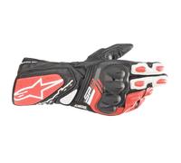 Alpinestars SP-8 V3 Motorcycle Gloves Black White Bright Red
