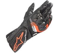 Alpinestars SP-8 V3 Sports Gloves Short Motorcycle Gloves Red XL Unisex Athletes All Year Round Leather