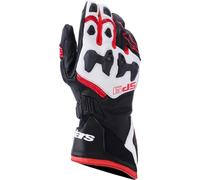 Alpinestars SP-9 Motorcycle Gloves, black/white/red, size XL