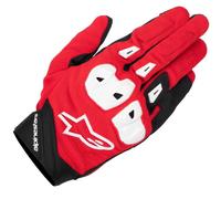 Alpinestars SP X 1 Lightweight Summer Motorcycle Gloves Bright Red Black White