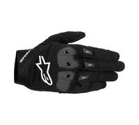 Alpinestars SP X 1 Motorcycle Short Sports Gloves (Black/White)