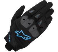 Alpinestars SP X 3 Motorcycle Racing Sport Gloves - Black / Blithe Blue