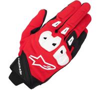 Alpinestars Sp X 1 Motorcycle Gloves, black-white-red, size 2XL for Men