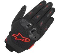Alpinestars SP X 5 Motorcycle Motorbike Air Gloves - Black / Red Fluo