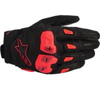Alpinestars Sp X 7 perforated Motorcycle Gloves, black-red, size L for Men