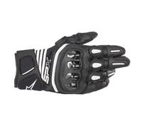 Alpinestars SP X Air Carbon V2 Leather Motorcycle Touchscreen Gloves - Black