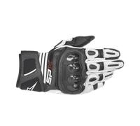 Alpinestars SP X Air Carbon V2 Motorcycle Gloves, black-white, size XL for Men