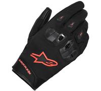Alpinestars SP X Z Waterproof Motorcycle Gloves - Black / Fluo Red