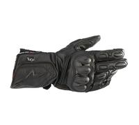 Alpinestars SP8 HDry All Weather Motorcycle Leather Gloves Black / Black