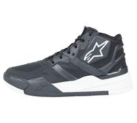 Alpinestars Speedflight Motorcycle Shoes, black-white, size 43 for Men