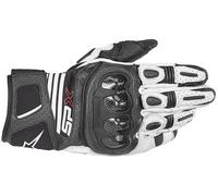 Alpinestars Spx Ac V2 Motorcycle Gloves - Black/White 356731912