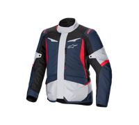 Alpinestars ST-1 waterproof Motorcycle Textile Jacket, black-red-blue, size L for Men