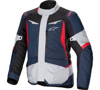 Alpinestars ST-1 waterproof Motorcycle Textile Jacket, black/blue/red, size 4XL