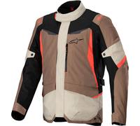 Alpinestars ST-1 waterproof Motorcycle Textile Jacket, black-brown, size S for Men