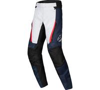 Alpinestars Motorcycle Pants ST-1 WP - Waterproof Textile - Dark Blue/Black/Bright Red