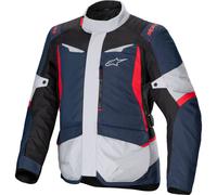 Alpinestars ST-1 waterproof Motorcycle Textile Jacket, black-red-blue, size M for Men