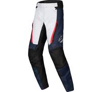 Alpinestars ST-1 WP Dark Blue Black Bright Red Motorcycle Trousers Touring Bike