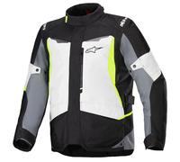 Alpinestars ST-1 WP Waterproof Motorcycle Touring Jacket Grey Black Yellow Fluo