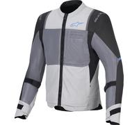 Alpinestars ST-2 Air Motorcycle Textile Jacket, dark grey/light grey, size M