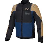 Alpinestars ST-2 Air Motorcycle Textile Jacket, Khaki/Navy Blue, size S