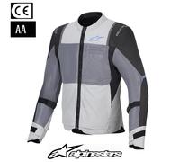Alpinestars ST-2 Air Motorcycle Textile Jacket, grey, size M for Men