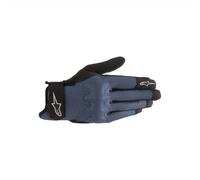 Alpinestars Stated Motorcycle Motorbike Textile Air Gloves - Dark Blue / Black