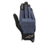 Alpinestars Stated Motorcycle Motorbike Textile Air Gloves - Dark Blue / Black