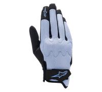 Alpinestars Stated Air perforated Motorcycle Gloves, black-silver, size XL for Men