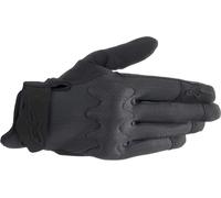 Alpinestars Stated Air perforated Motorcycle Gloves, black/black, size 2XL
