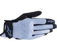 Alpinestars Stated Air perforated Motorcycle Gloves, black-silver, size L for Men