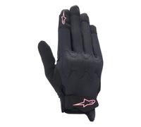 Alpinestars Stated Air Women's Summer Motorcycle Gloves Short Scooter Black Pink